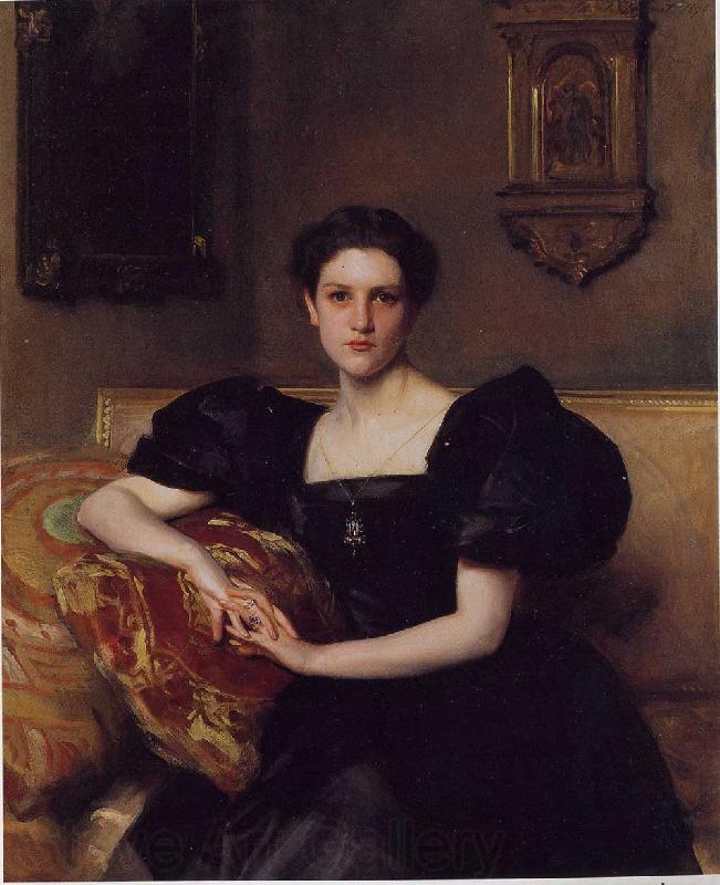 John Singer Sargent Elizabeth Winthrop Chanler Norge oil painting art